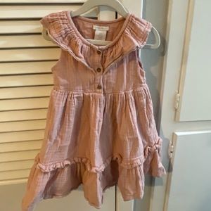 Pink Ruffle Toddler Dress